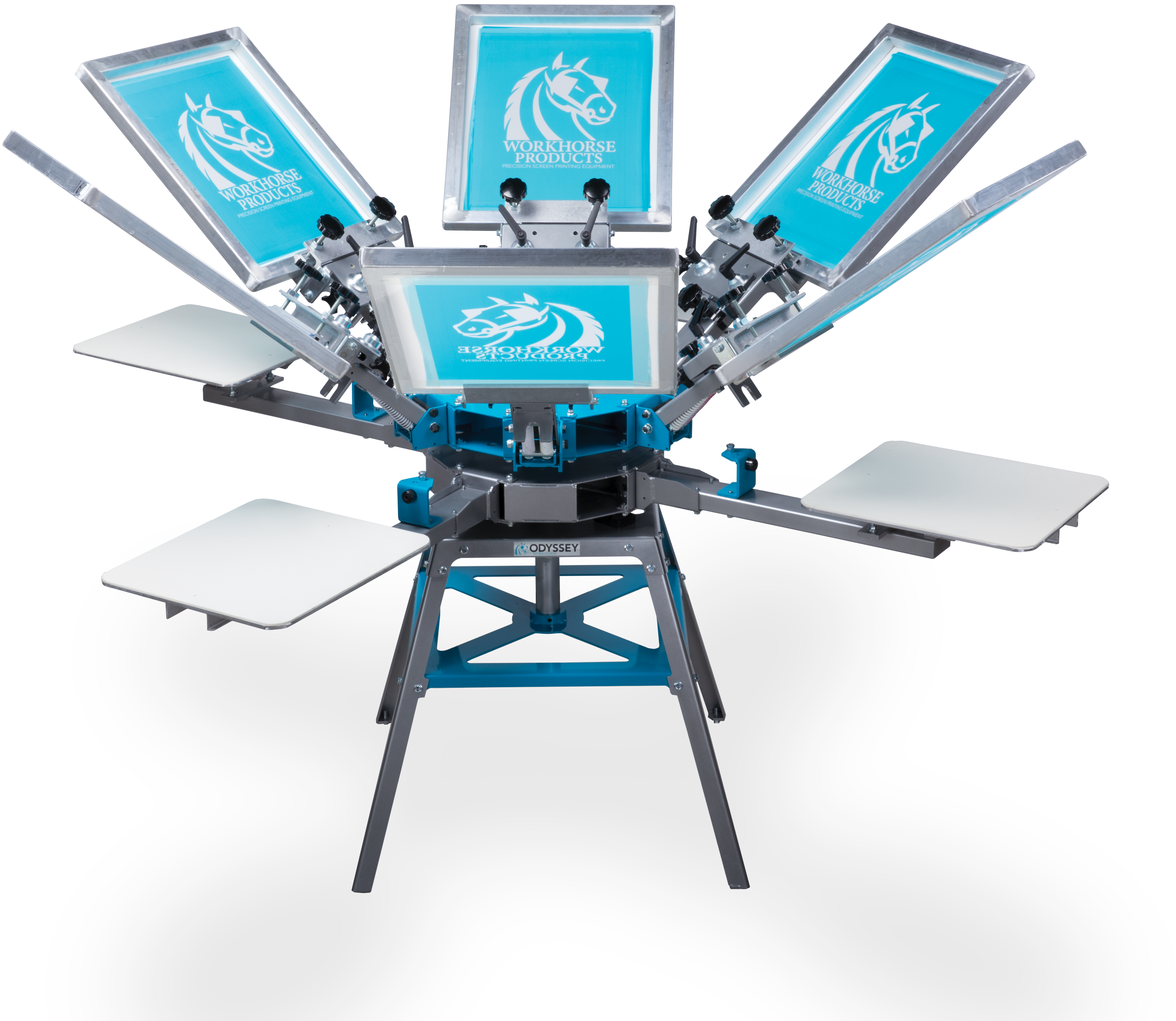 The Newly Redesigned Odyssey Manual Printers Are Value - Screen Printing (3839x3334), Png Download