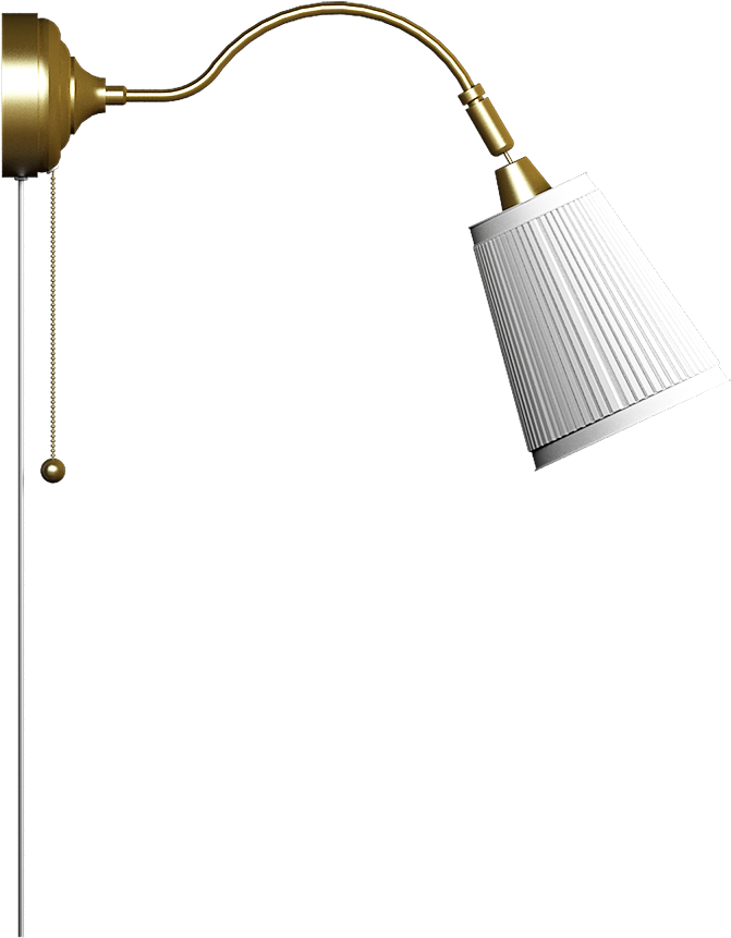 Ikea Arstid Wall Light Png Image - Light (1000x1000), Png Download