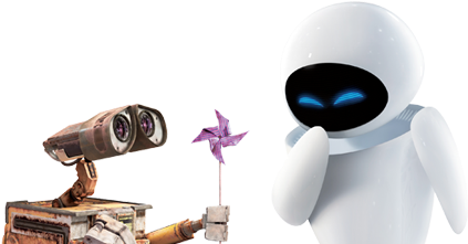 Cómo Ver Una Película - Walt Disney: Wall-e Cd (560x220), Png Download