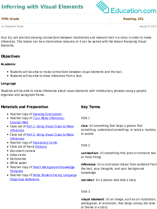 Related Learning Resources - Teks Science 5.8 A Lesson Plan (557x731), Png Download
