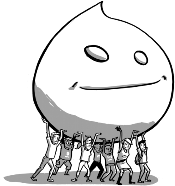 Takes A Village Doodle - Hook 42 (623x650), Png Download