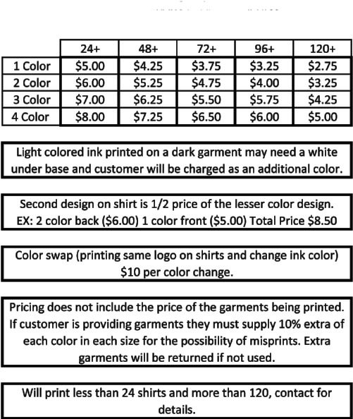Price Sheet - Price (500x601), Png Download