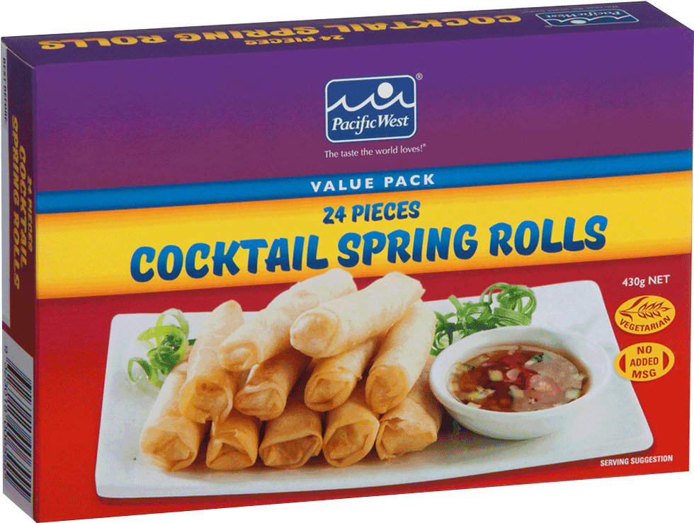 Pacific West Cocktail Spring Rolls - Pacific West (1024x1024), Png Download