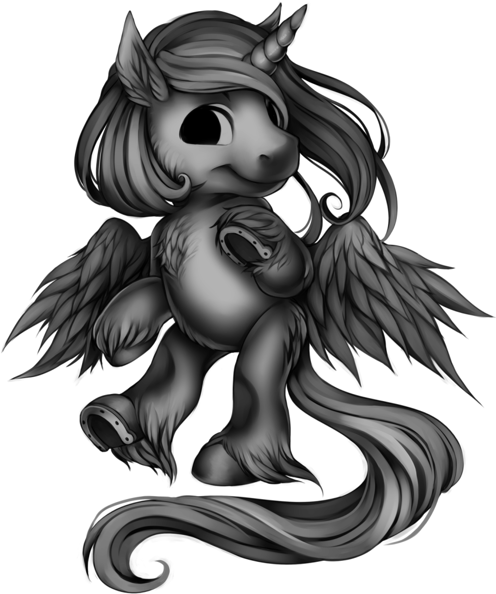 Galaxy Horse Base - Furvilla Galaxy Horse (1000x1280), Png Download
