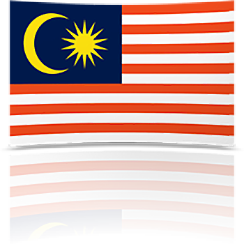 Malaysian Flag (350x350), Png Download