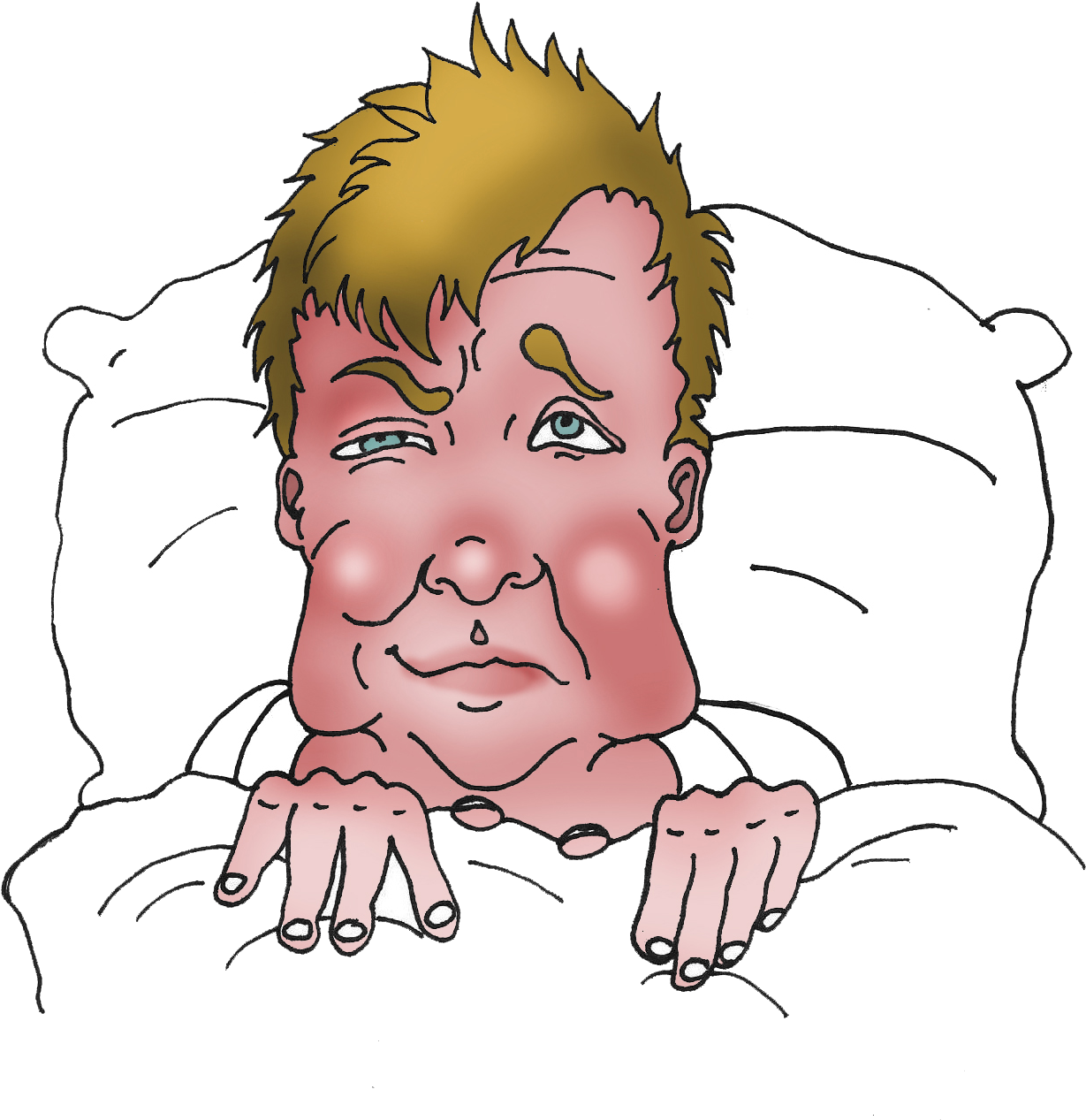 How To Fake The Flu - Influenza (1344x1401), Png Download