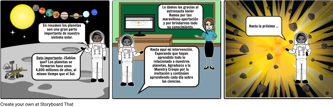 Los Planetas - Cartoon (1164x385), Png Download