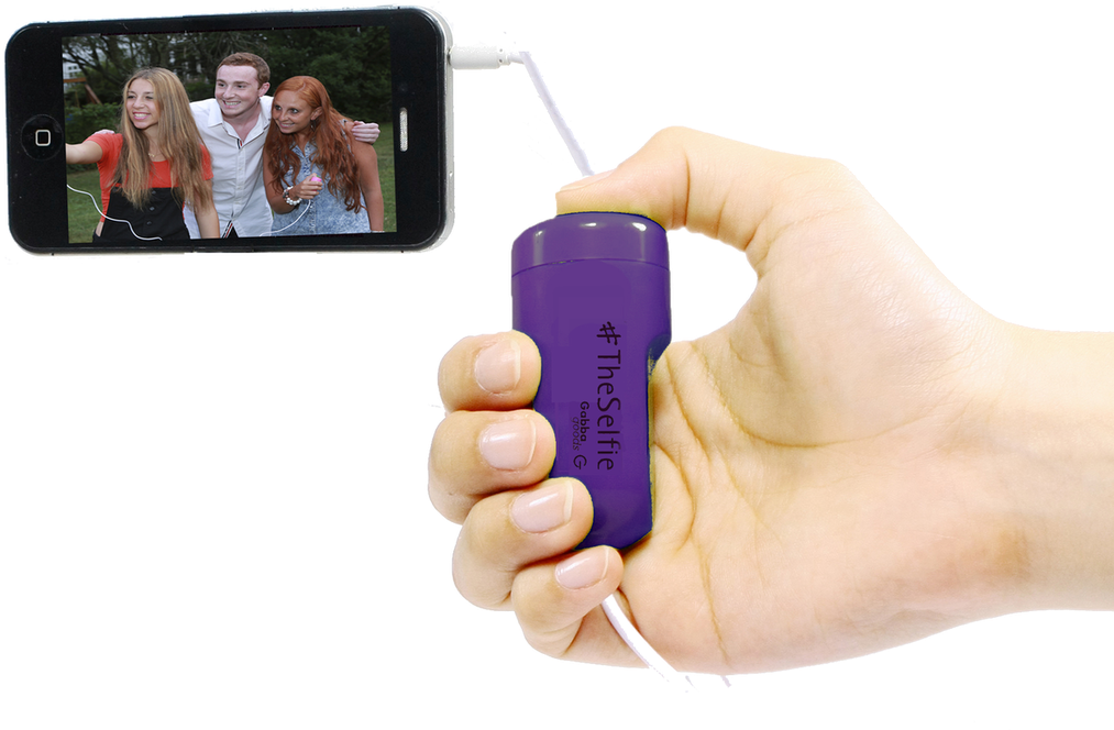 Theselfie Purple - Iphone Camera Remote Switch (1080x758), Png Download