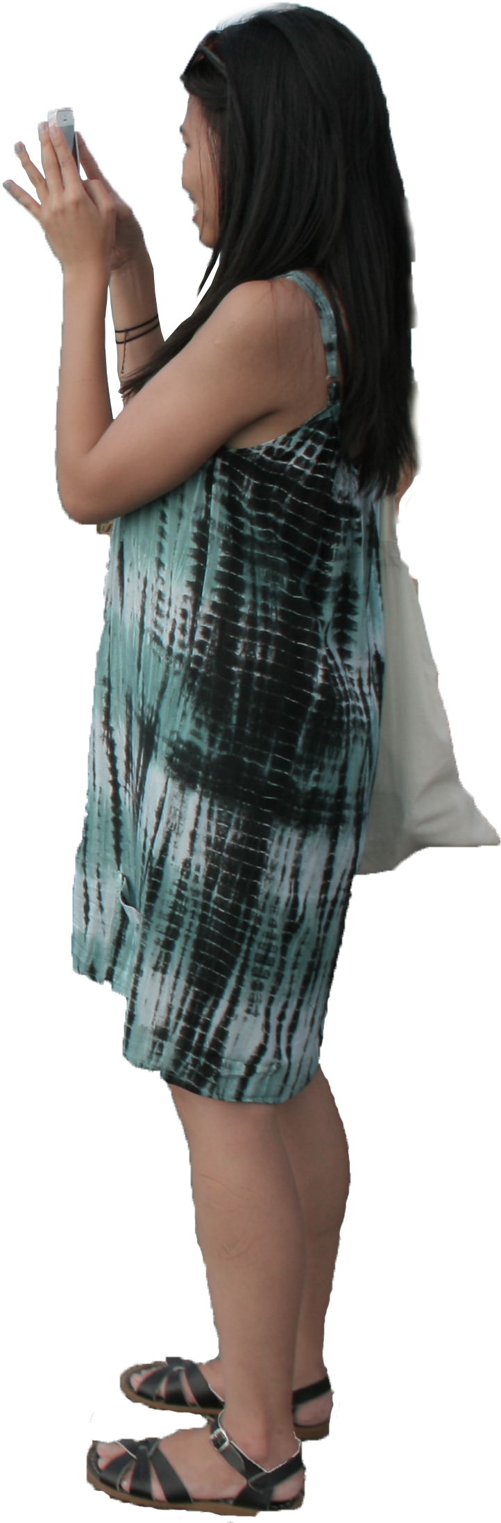 17 Side Photo Taking - Photograph (722x2192), Png Download