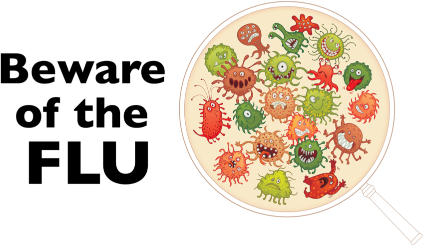 Here's What You Should Know About The Flu Season This - Bacterias En Las Manos (1000x582), Png Download
