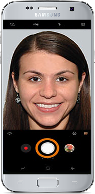 Device Goodcaptureselfie - Smartphone (324x640), Png Download