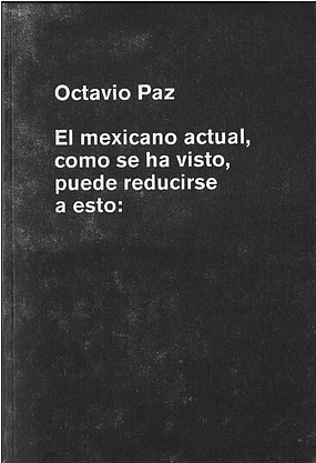 Octavio Paz // El Mexicano Actual, Como Se Ha Visto, - Publication (633x425), Png Download