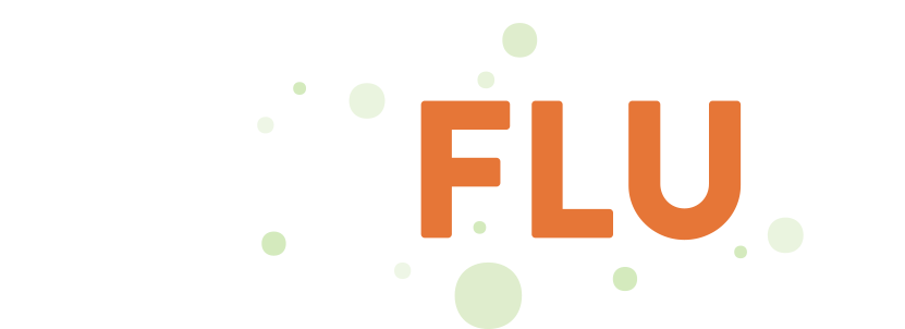 Shoo The Flu Banner - Flu (859x320), Png Download