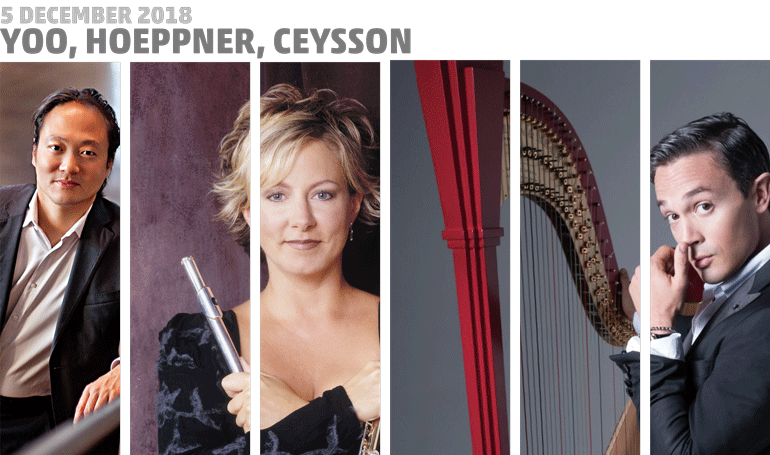 Emmanuel Ceysson, Enfant Terrible Of The Harp, With - American Flute Masterpieces - (import Cd) (770x455), Png Download