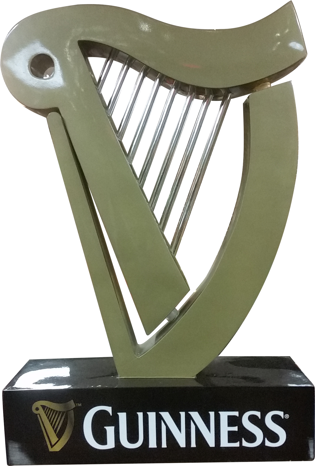 Guinness Molded Harp - Guinness (2400x2400), Png Download