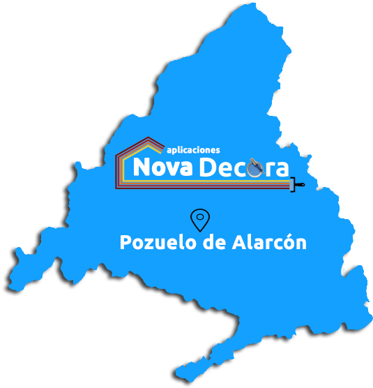 Empresa De Pintura Y Decoración En Pozuelo De Alarcón - Nuevo Baztan Madrid Mapa (620x580), Png Download