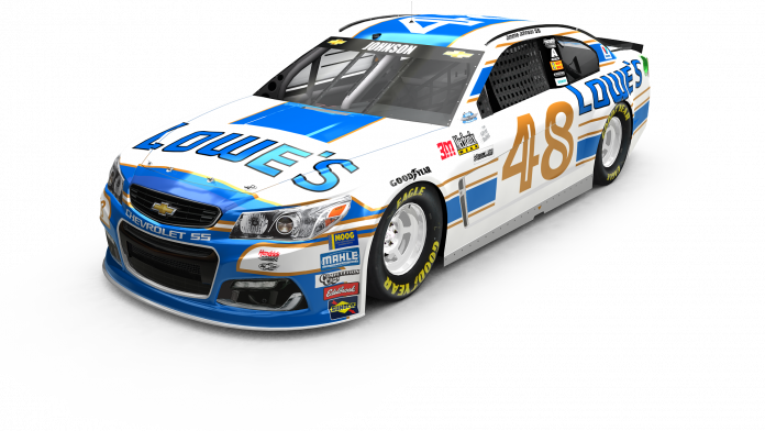 Concord - Jimmie Johnson 2017 Darlington Paint Scheme (696x392), Png Download