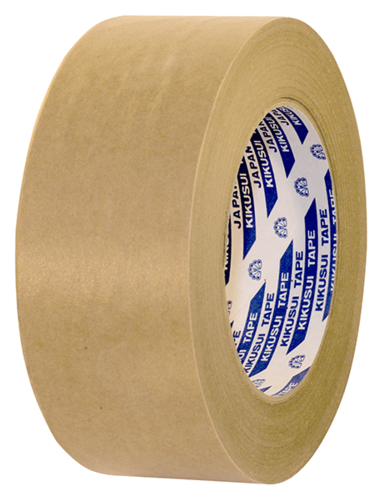 Silicone Kraft Paper Tape 50m [colour - 菊水 317505w 菊水 キクラインテープ317シュリンク白 50mm×5m (500x500), Png Download