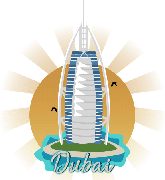 Dubai Burj Al Arab - Png Dubai (578x631), Png Download