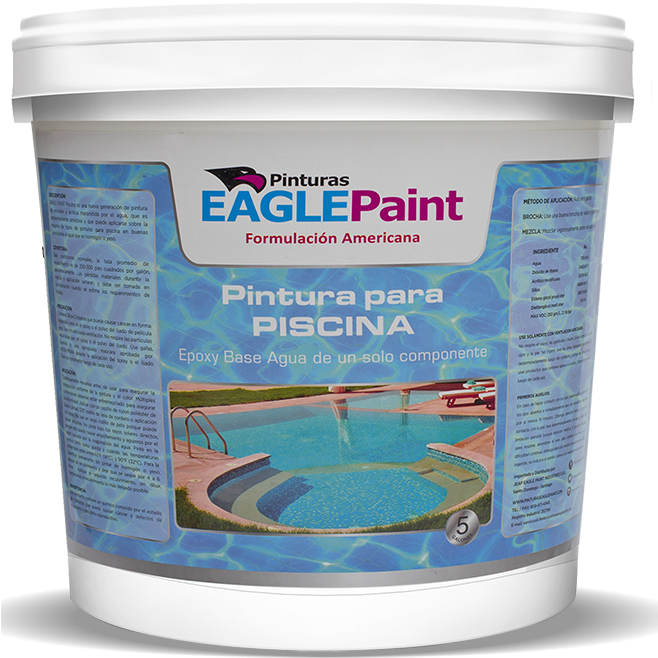Eagle Paint Piscina Es Una Nueva Generación De Pintura - Painting (657x697), Png Download