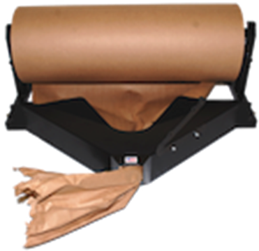 Kraft Paper Dispenser With Crumple Device 24" - Paper (550x366), Png Download