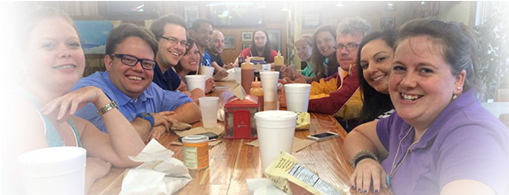 Young Adults - Café (595x219), Png Download