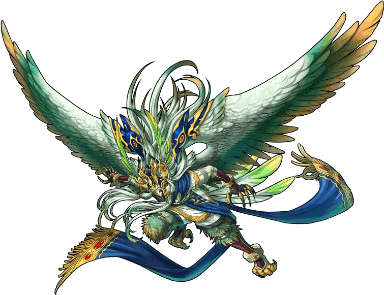Great Spirit-veluda 001 Render - Unison League Wind Unison (800x674), Png Download