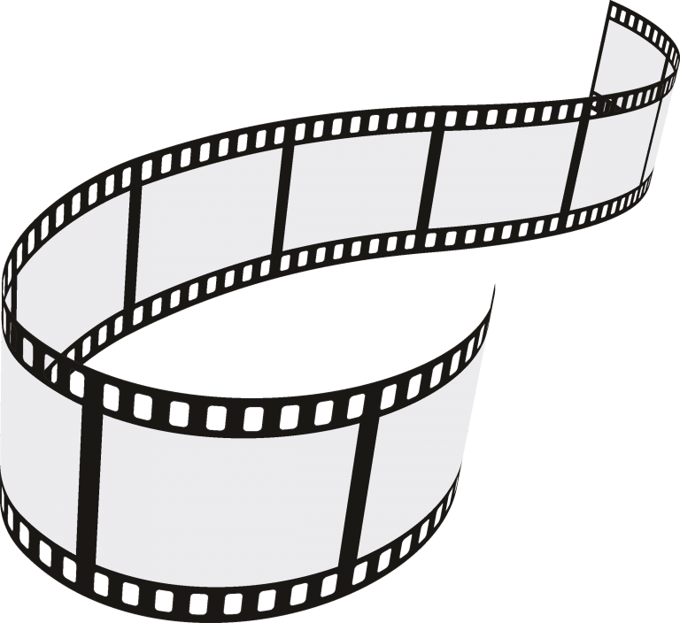 Film Strip 4 Roll Set Vector [eps File] Vector Eps - Film Strip Vector Png (768x704), Png Download
