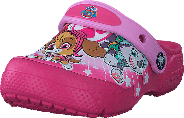 Funlab Paw Patrol Clogs Ps G Vibrant Pink - Crocs Girls Funlab Paw Patrol Clog (705x452), Png Download