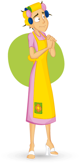 Doña Florinda Animado Png - Chavo Animado Doña Florinda (327x533), Png Download