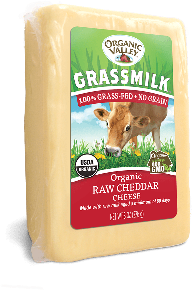 Grassmilk Raw Cheddar, - Grass Fed Raw Cheese (760x1140), Png Download
