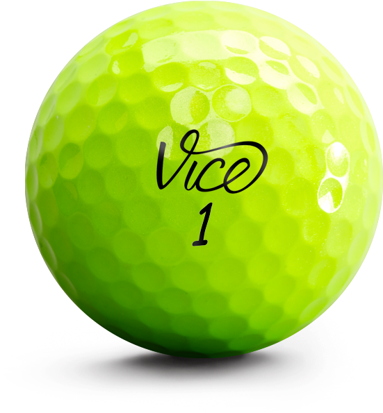 Vice Golf Pro Lime Vice Golf - Vice Pro Soft Golf Ball (650x631), Png Download