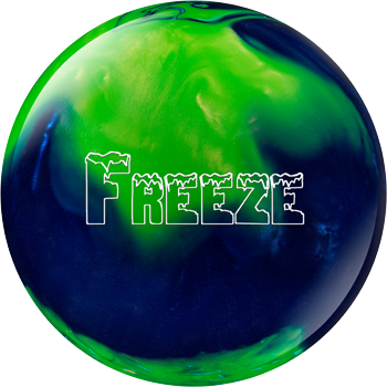 Freeze Blue Green - Green And Blue Bowling Balls (350x350), Png Download