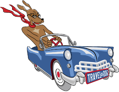 Travel Dog - Dog (414x320), Png Download