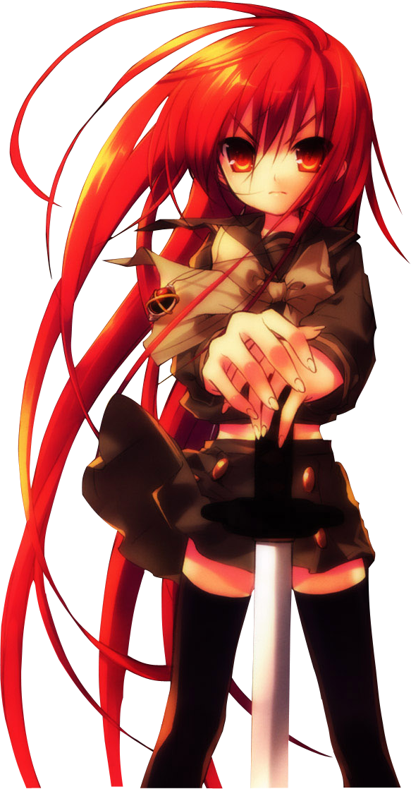 Fire Element Girl - Shakugan No Shana Box Set Complete Collection (583x1118), Png Download