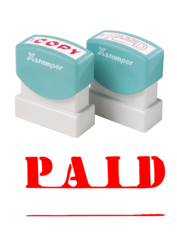 Paid Stamp (500x500), Png Download