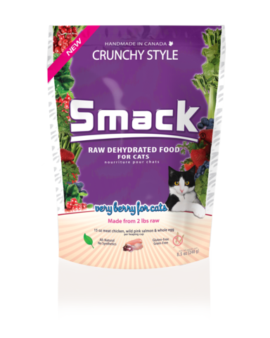 Image Of Very Berry For Cats 70g - Smack Cat Food (384x480), Png Download