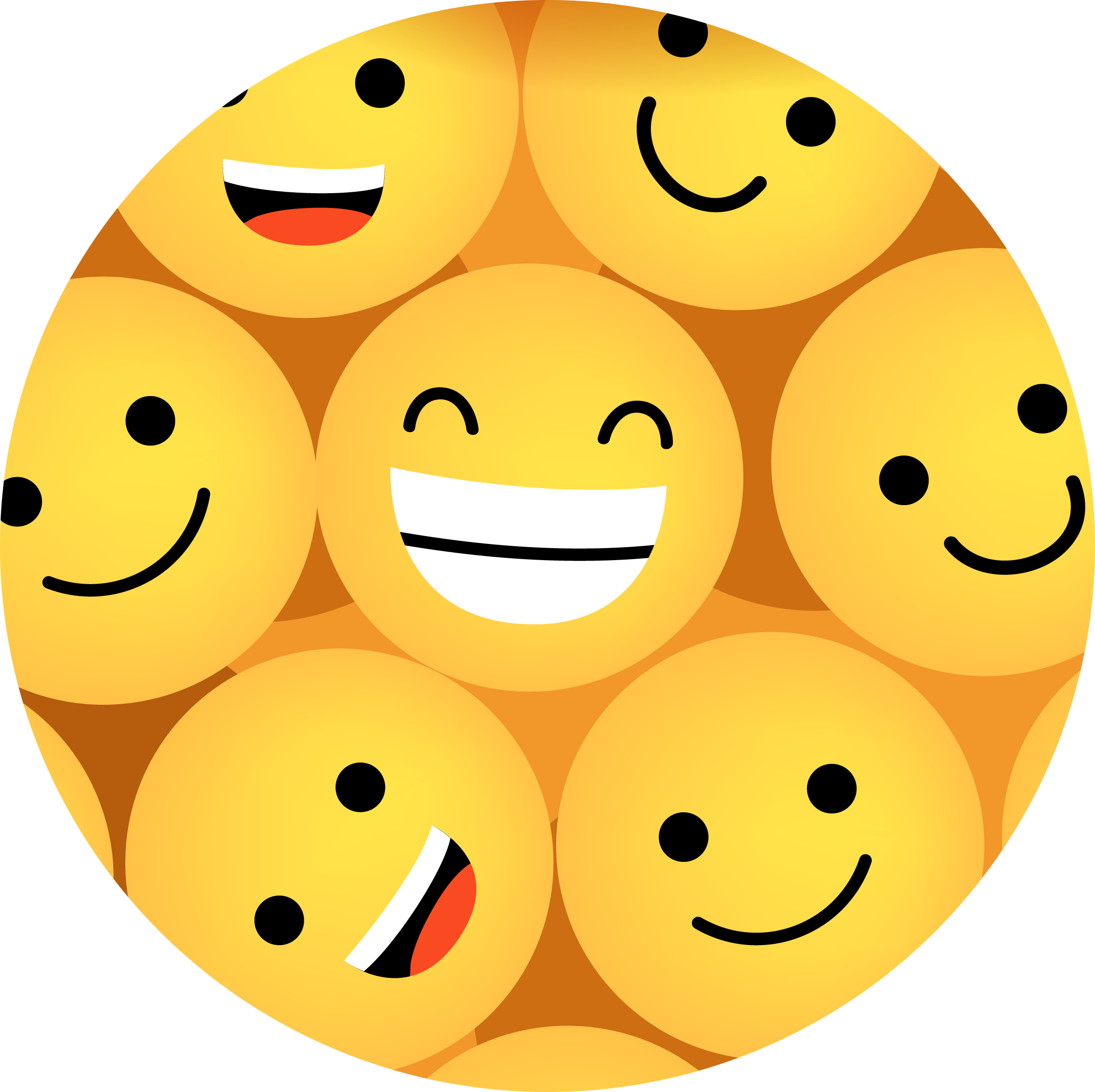 Smiley (2369x2363), Png Download