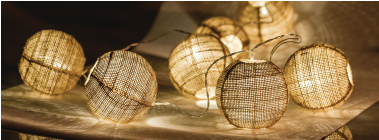 Guirnalda Led Con 10 Bolas 3 X Aaa - Hq String Light Ball 10 Led 354 Gr (378x378), Png Download