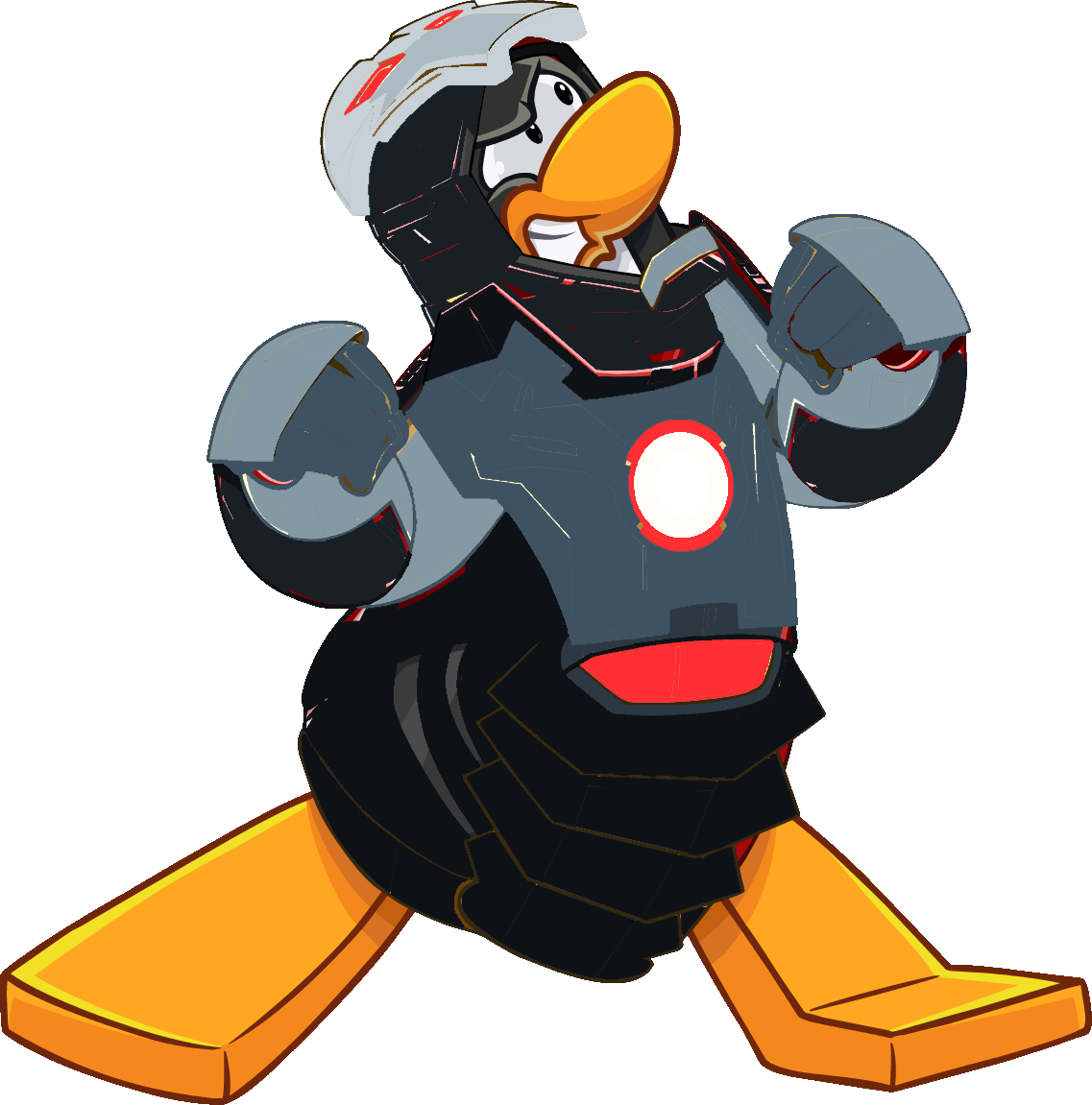 Ironman Nightclub By Lego Here - Club Penguin Iron Man (1137x1151), Png Download