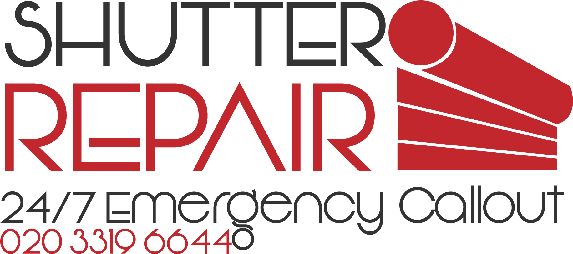 Shutter Repair London Logo - London (1831x847), Png Download