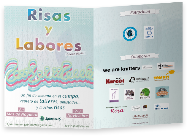 Tríptico Risas Y Labores Otoño - Flyer (630x461), Png Download