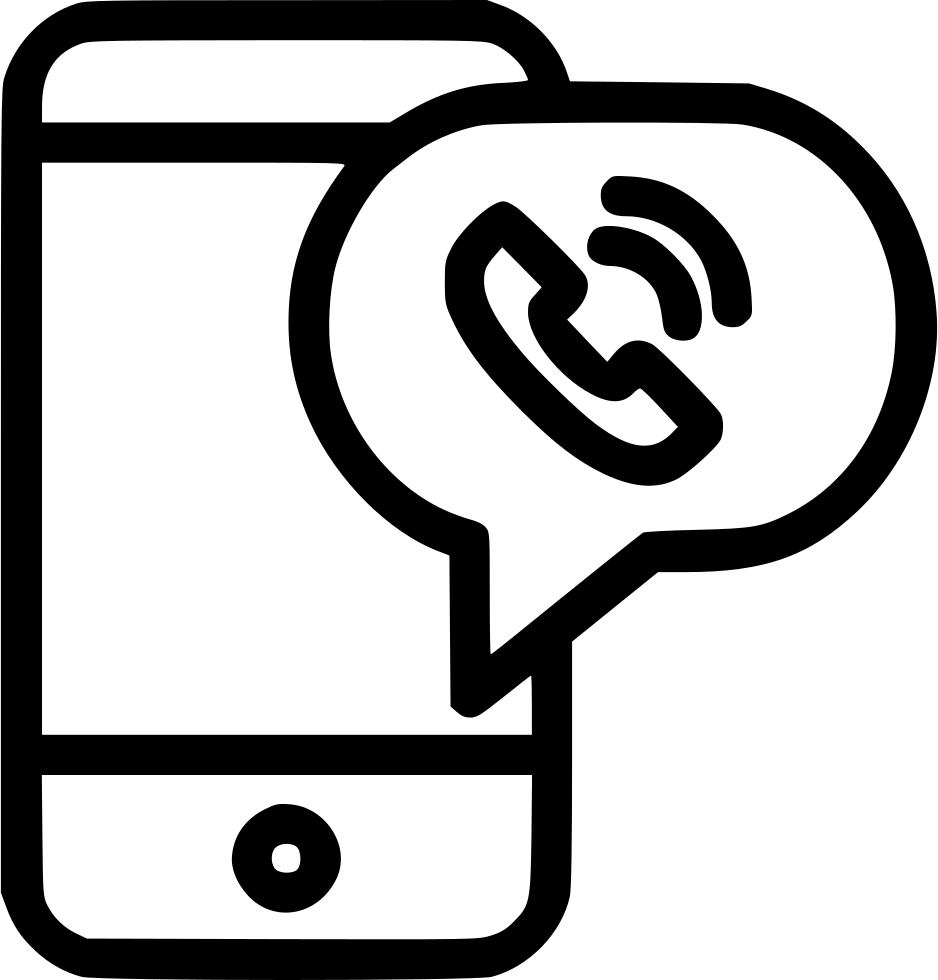Iphone Mobile Call - Programmatic Advertising Works (938x980), Png Download