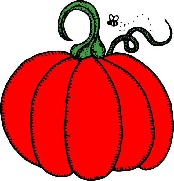 Pumpkin Clip Art (570x594), Png Download