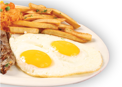 Huevos - Fried Egg (500x334), Png Download