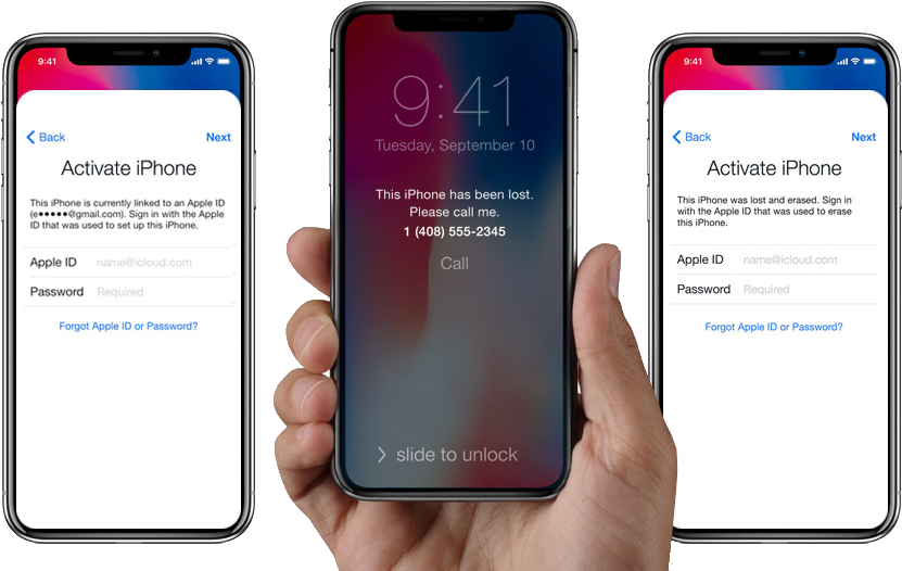 Icloud Activation Lock - Icloud (850x527), Png Download