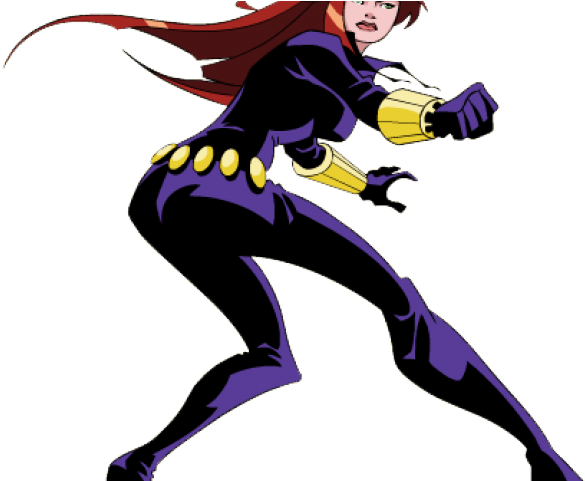 Black Widow The Avengers Animated (640x480), Png Download