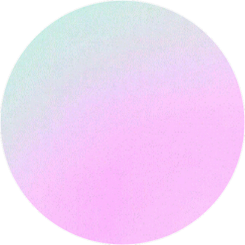 Circle Pastel Purple Turquoise Fade - Pulseras De Moda (1024x1024), Png Download