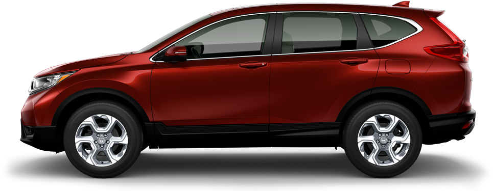 Research Honda Models And Trims - Honda Crv 2018 Red (966x393), Png Download