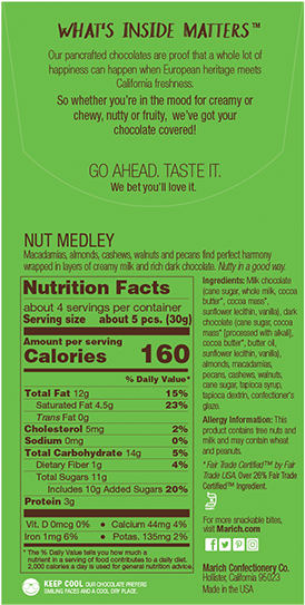 Milk And Dark Chocolate Nut Medley - Twist Lollipops (12 Pack) 3". Candy. (600x600), Png Download